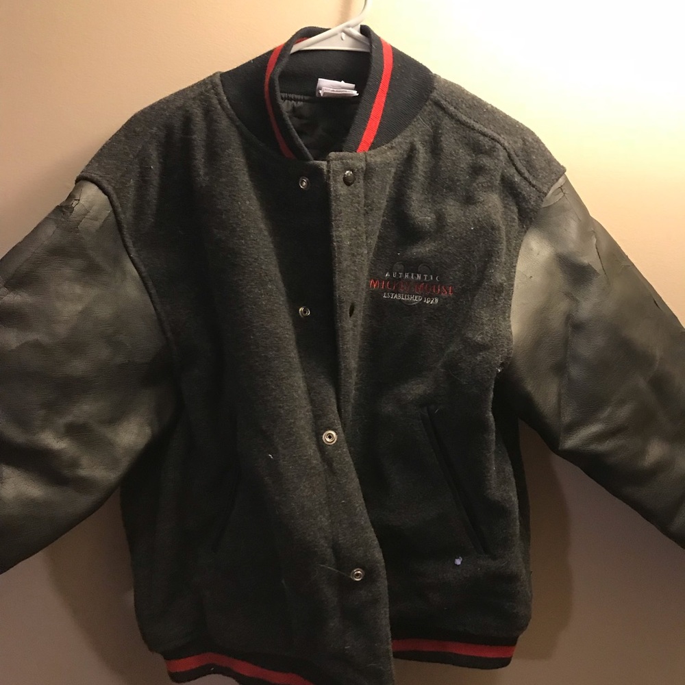 Disney Store Mickey Mouse Letterman Jacket - Picture 3 of 8
